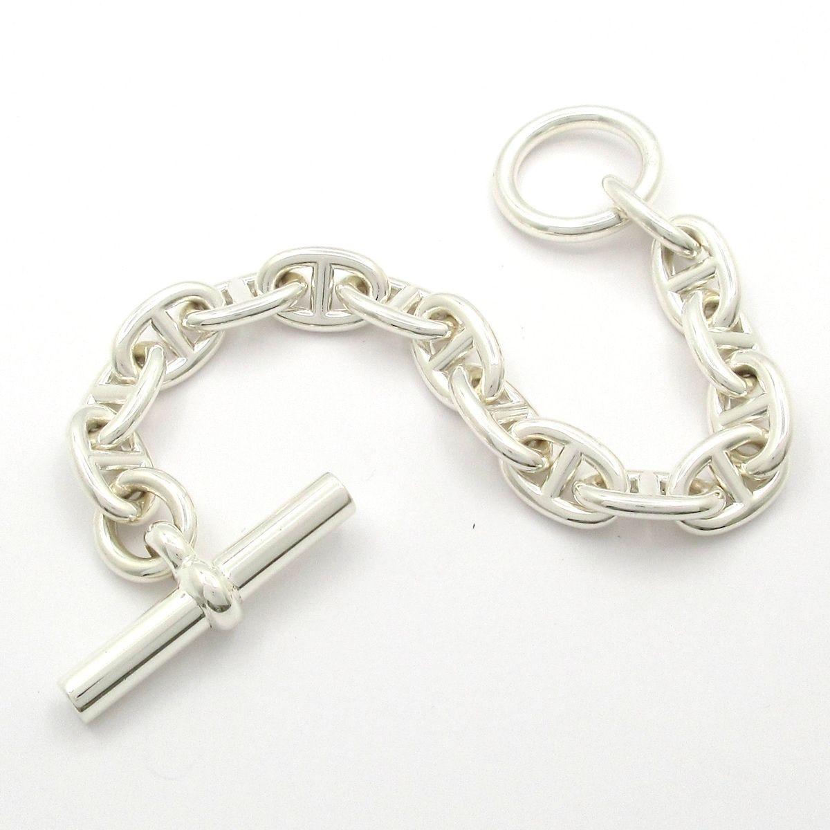 Hermes Bracelet Chaine D'ancre PM Silver 15 Pieces — view 5