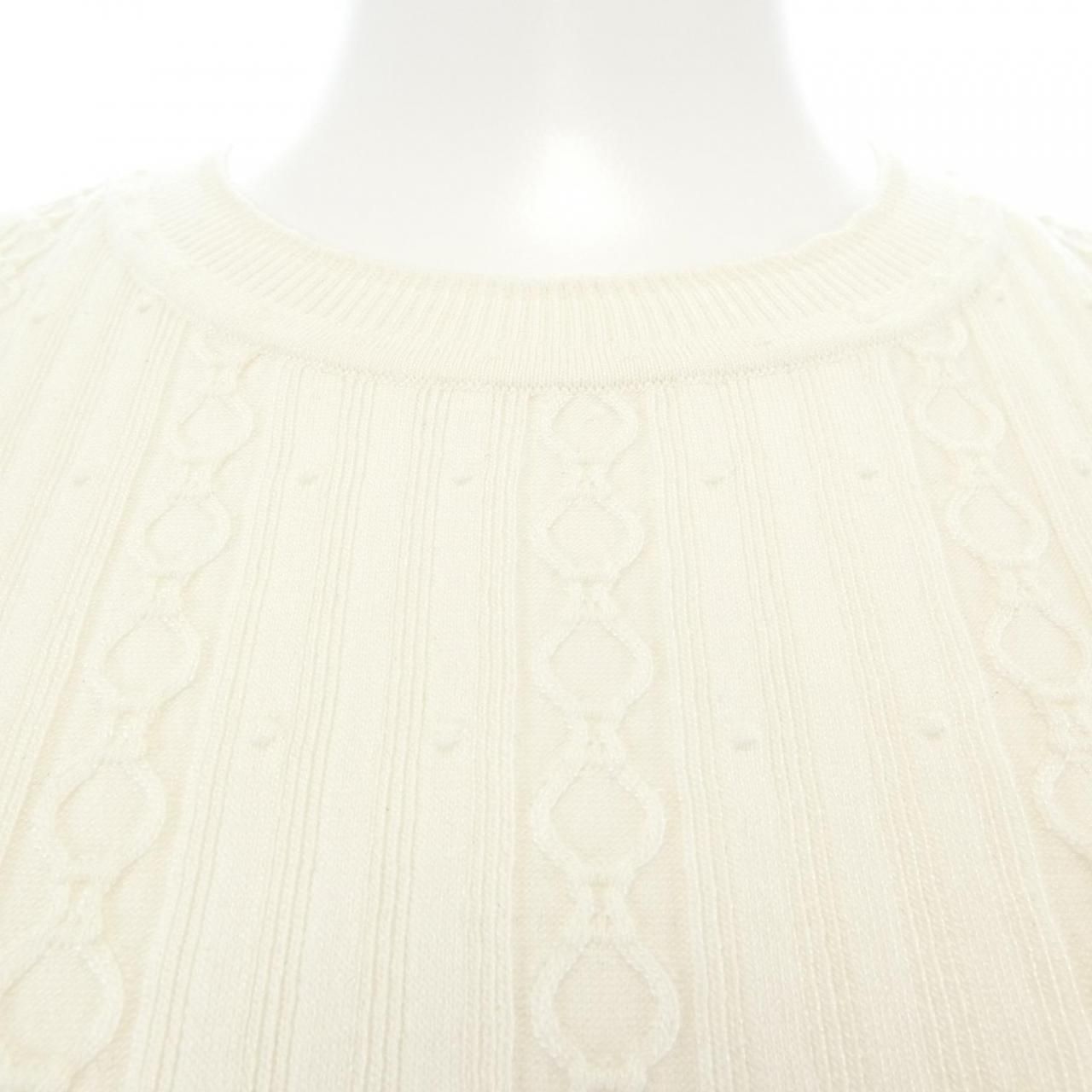 Hermes Knit Sweater White — view 6