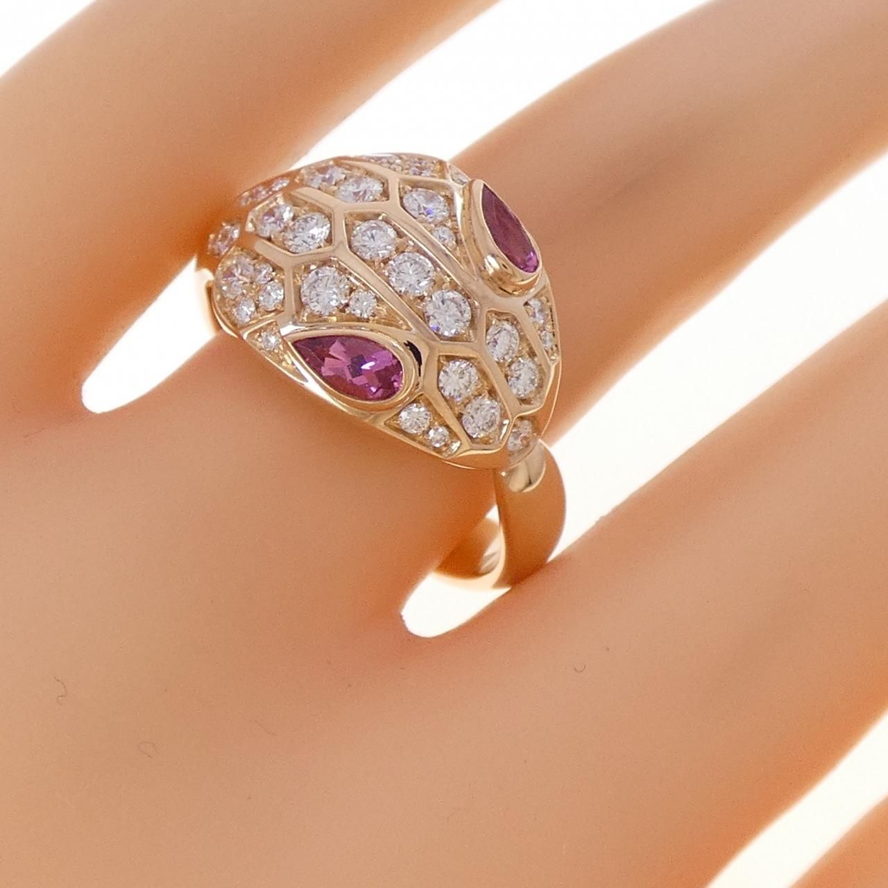 Bvlgari Serpenti Ring Gold