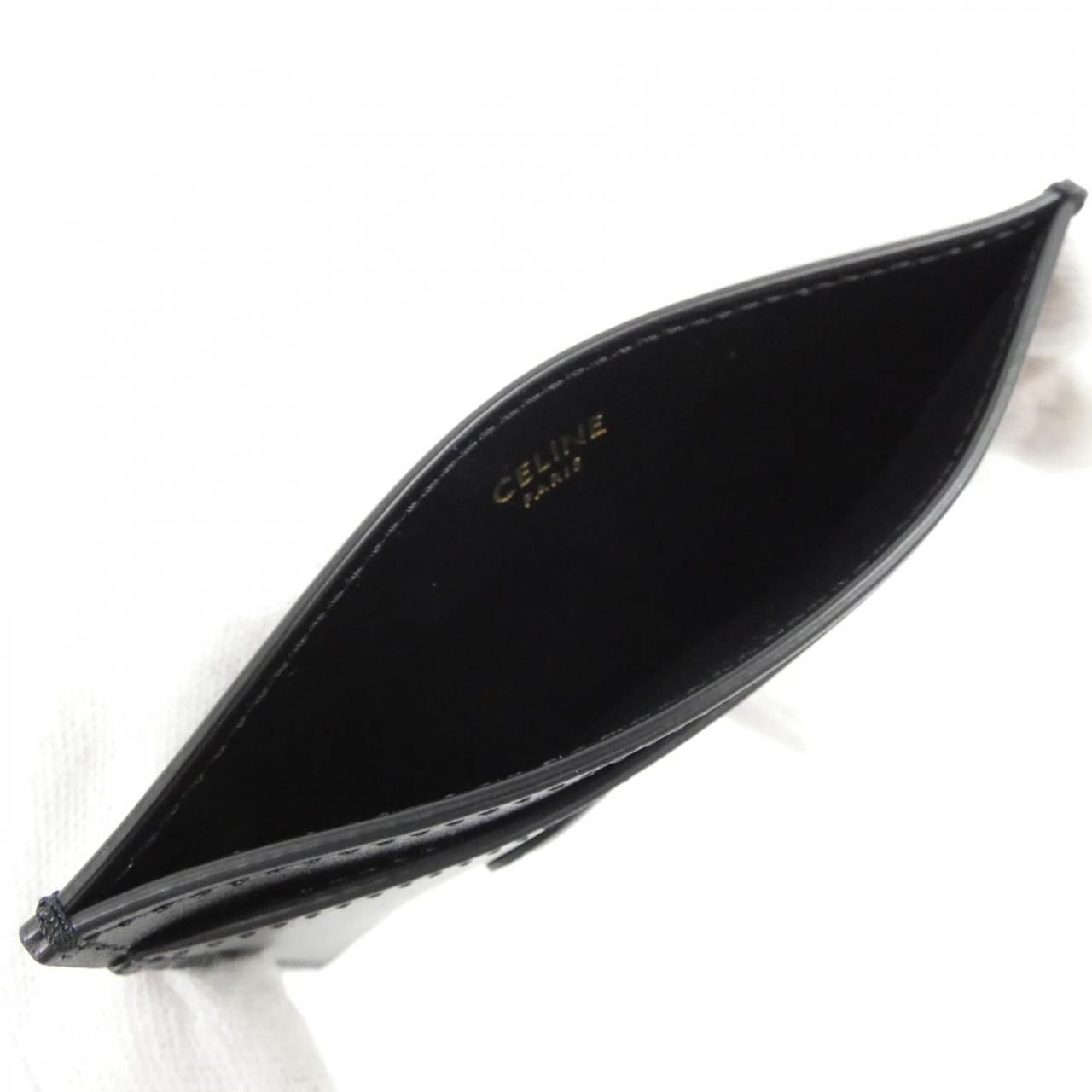 Celine Card Case Card Holders Black — view 3