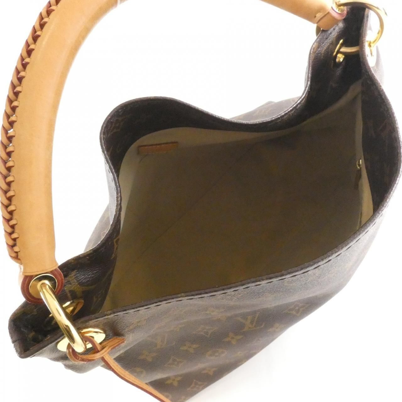 Louis Vuitton Monogram Artsy MM Shoulder Bag — view 8