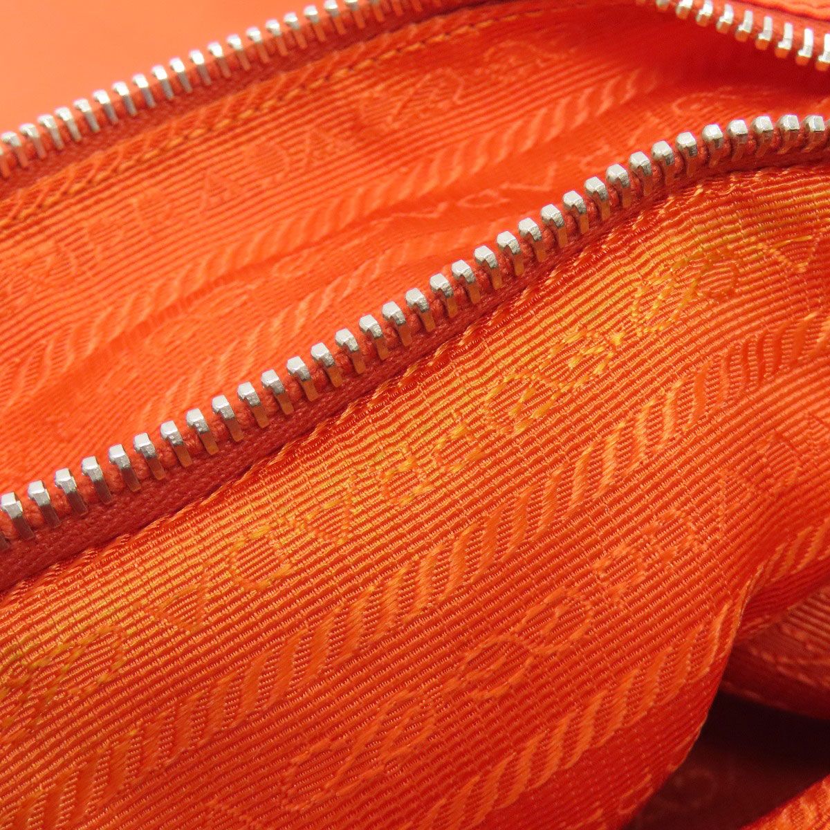 Prada Logo Shoulder Bag Nylon — view 9