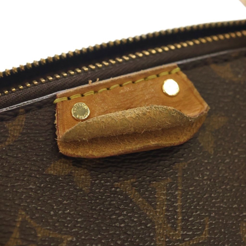 Louis Vuitton Monogram Turenne PM 2-Way Shoulder Bag Brown Leather Gold — view 7