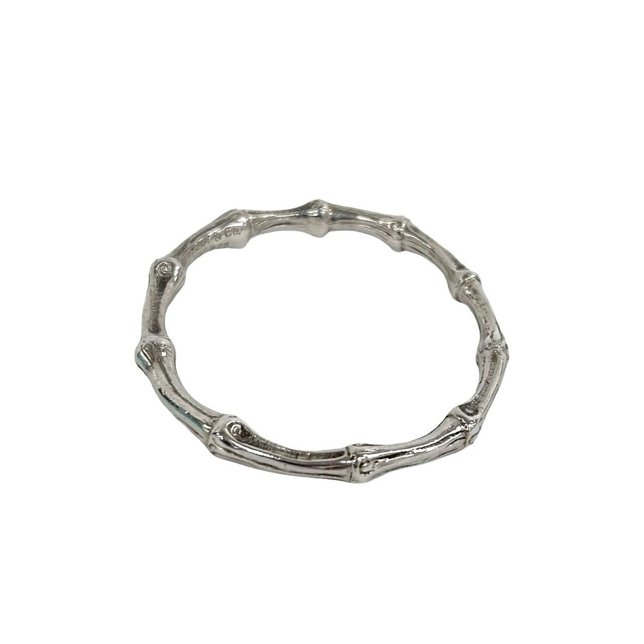 Tiffany & Co Bangle 925 Sterling Silver Bracelet — view 7