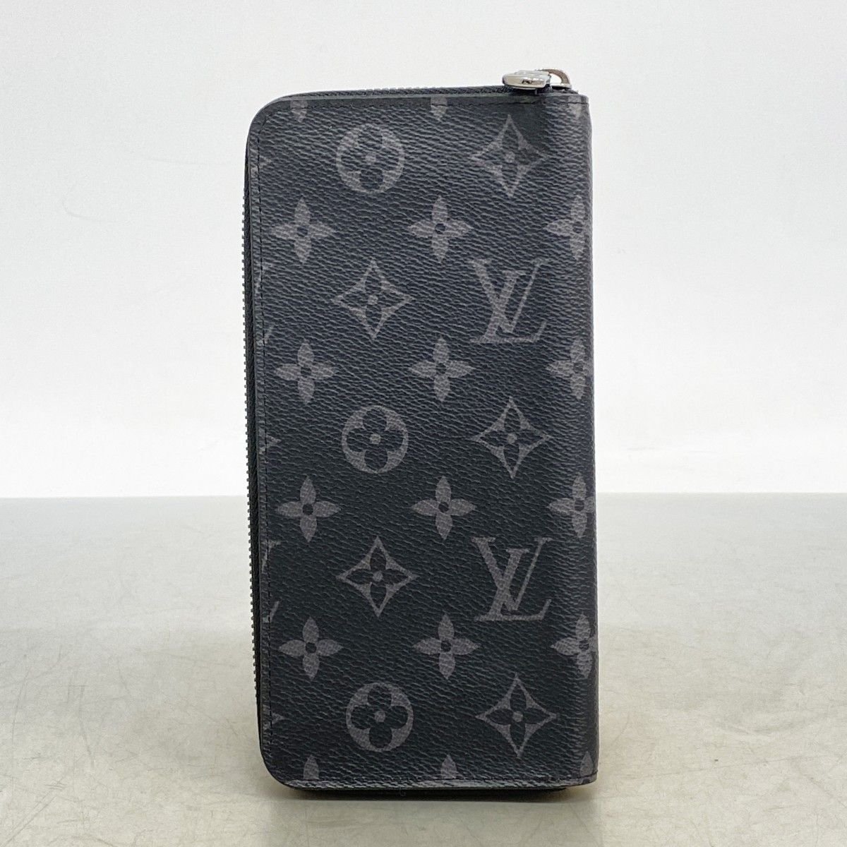 Louis Vuitton Wallet Monogram Eclipse Portefeuille Brazza Black — view 8