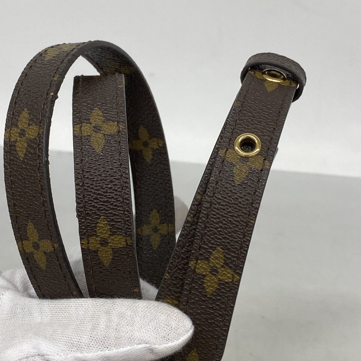 Louis Vuitton Handbag Monogram Pochette Metis MM Brown 2-Way Bag — view 9
