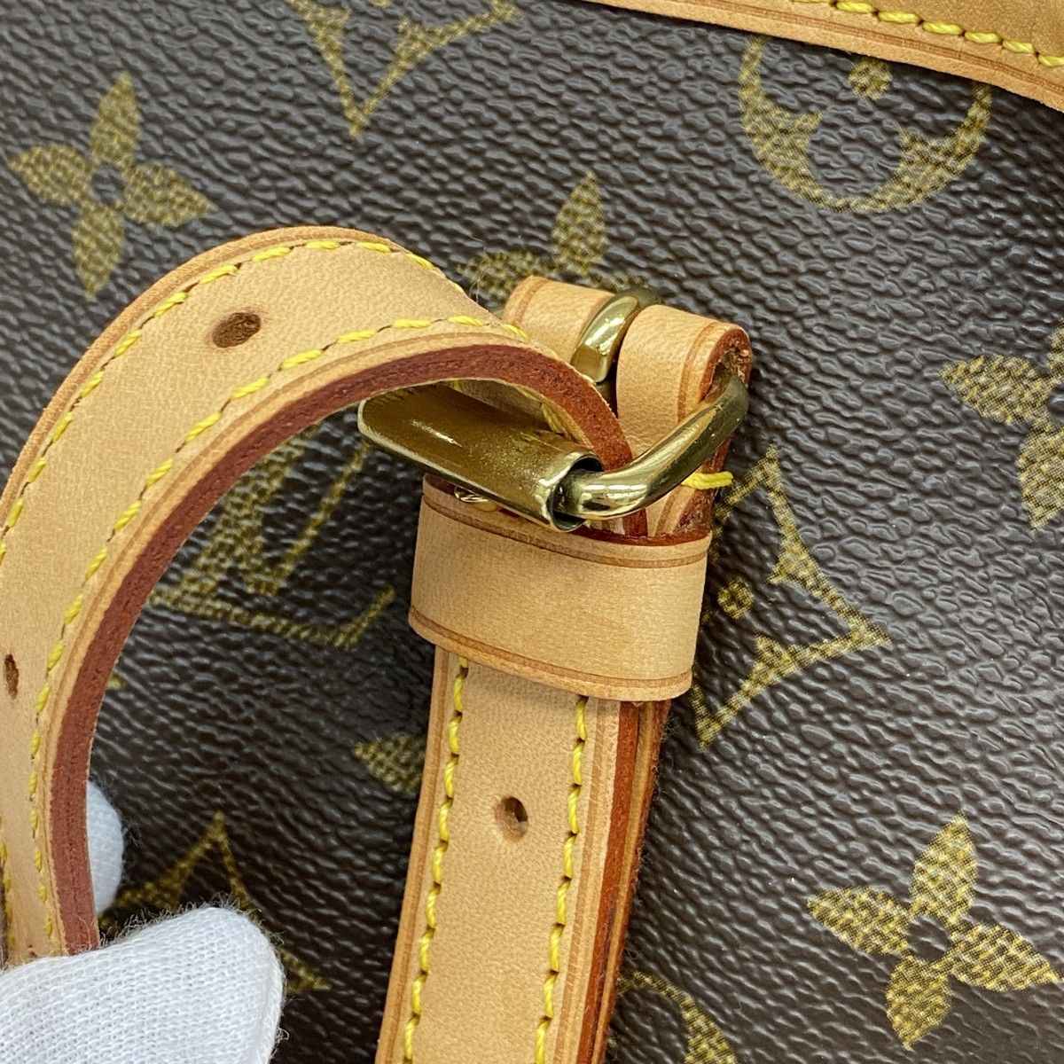 Louis Vuitton Tote Monogram Bucket GM Brown — view 9