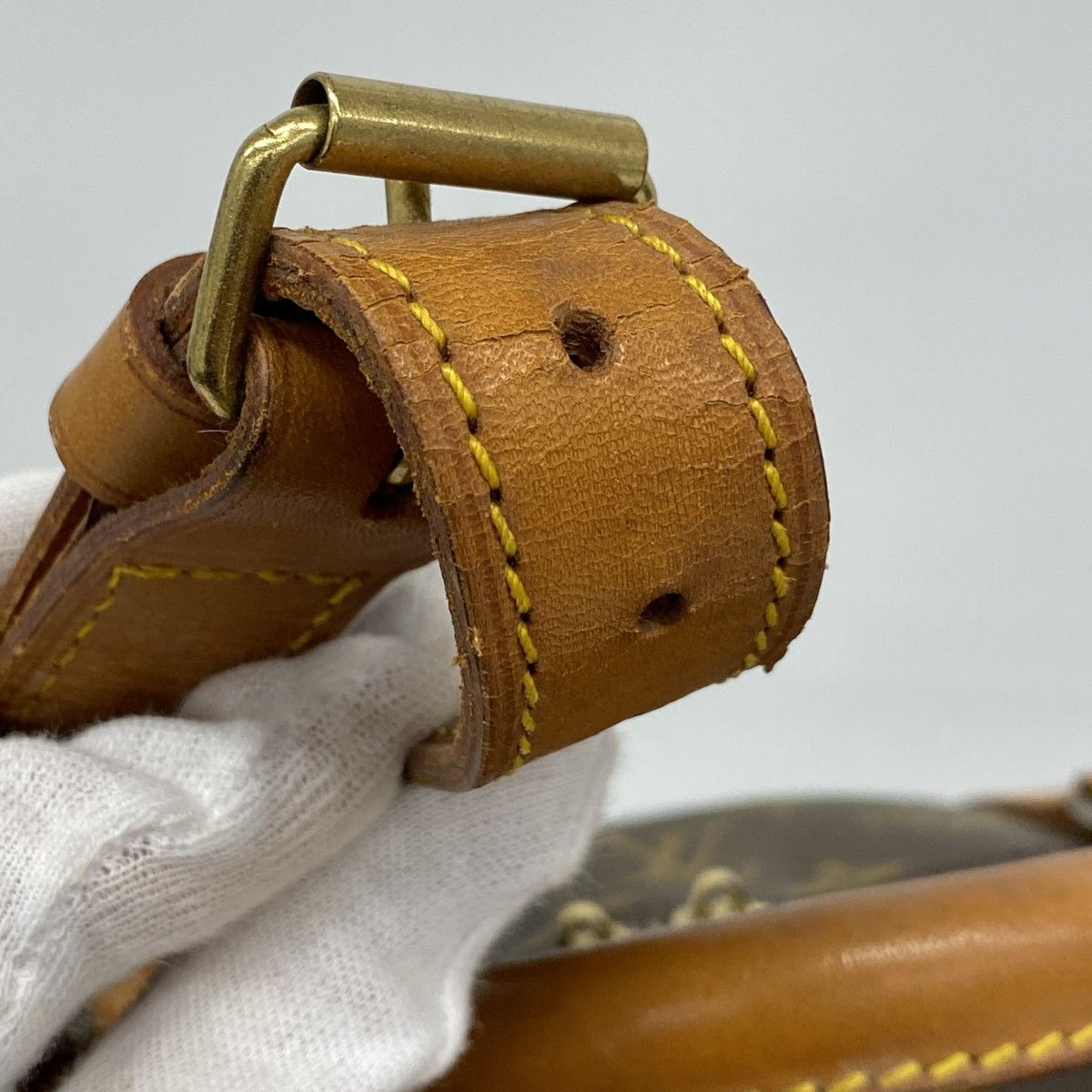 Louis Vuitton Boston Bag Monogram Keepall Bandouliere 60 Brown — view 9