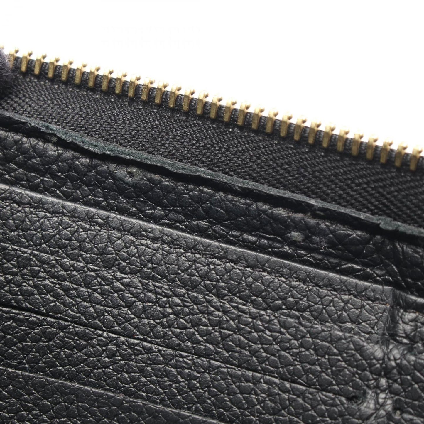 Louis Vuitton Round Wallet Zippy Noir Leather — view 9