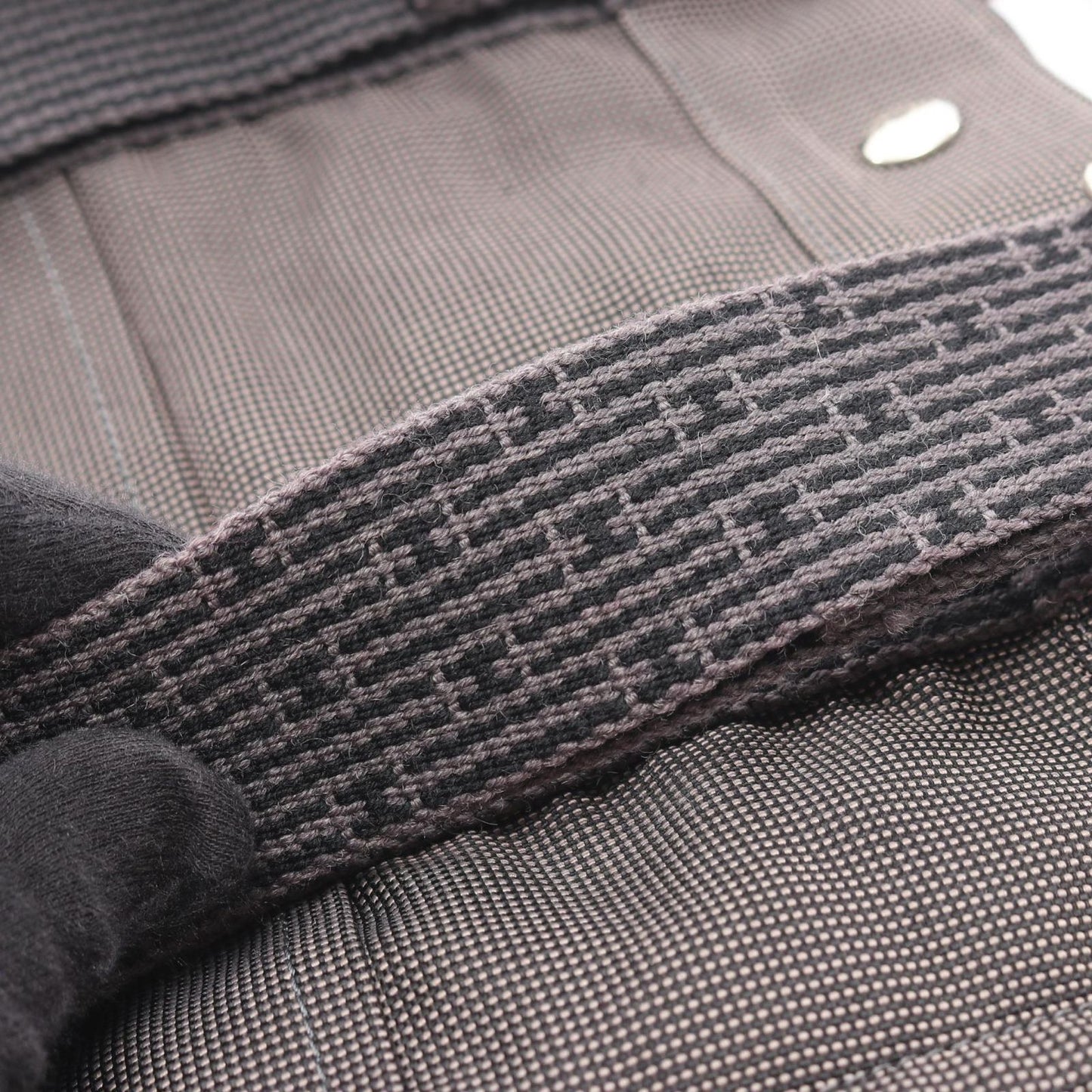 Hermes Backpack Her Line a Dos MM Dark Gray Canvas — view 9