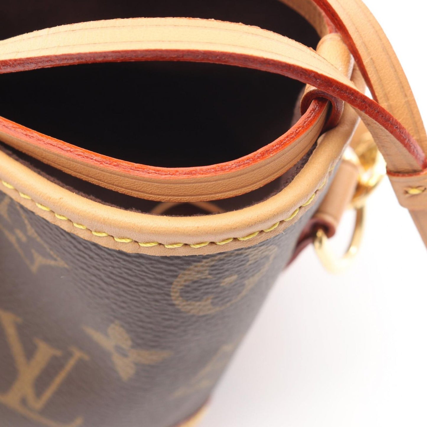Louis Vuitton Shoulder Bag Noe Purse Canvas Leather — view 8