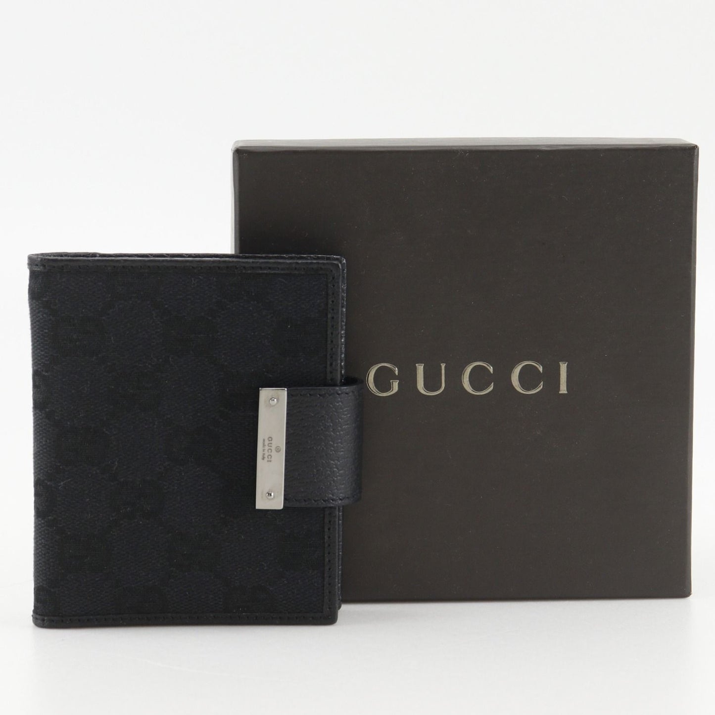 Gucci GG Canvas Black Notebook Cover Agenda — view 9