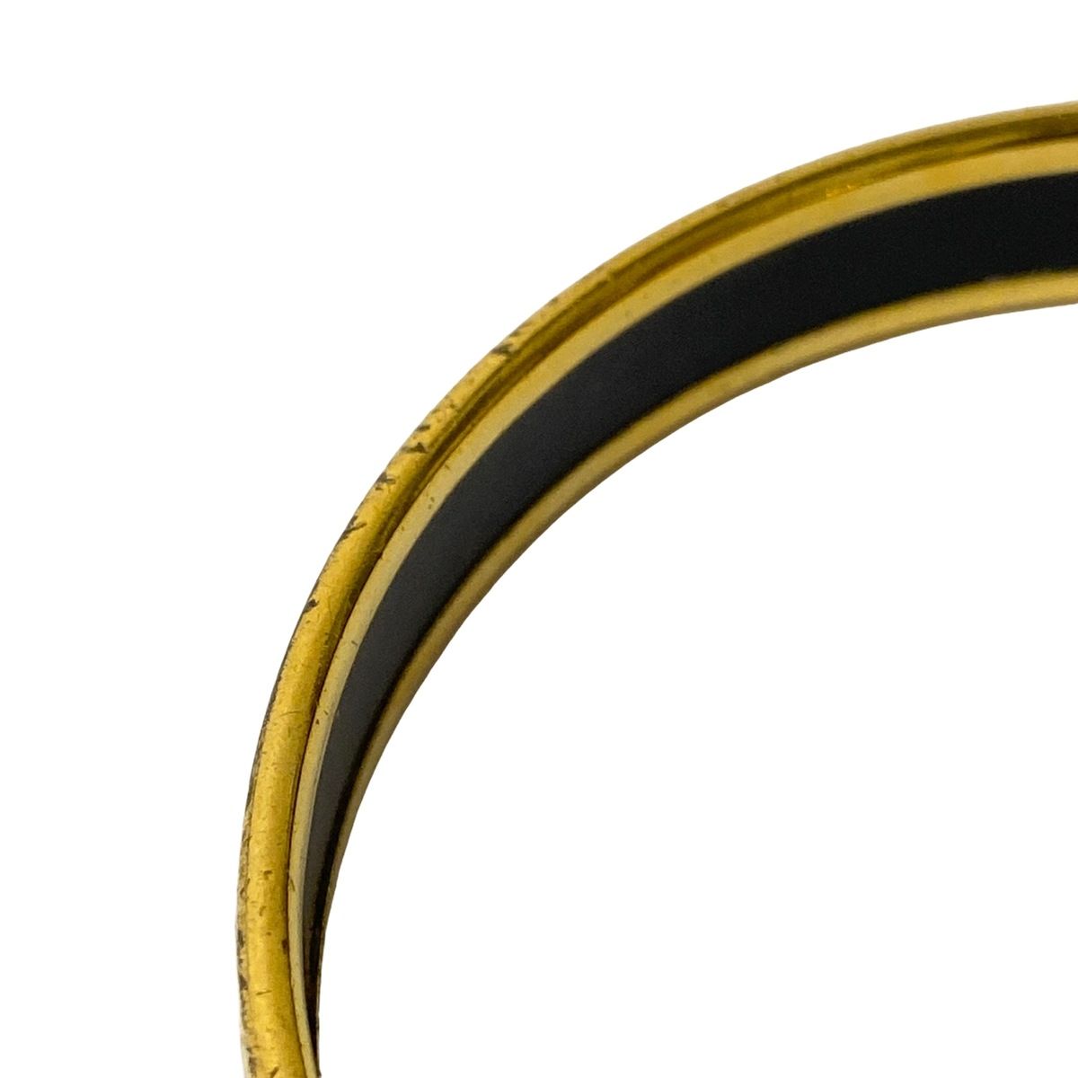 Hermes Bangle Enamel Red Gold Multi Bracelet — view 6