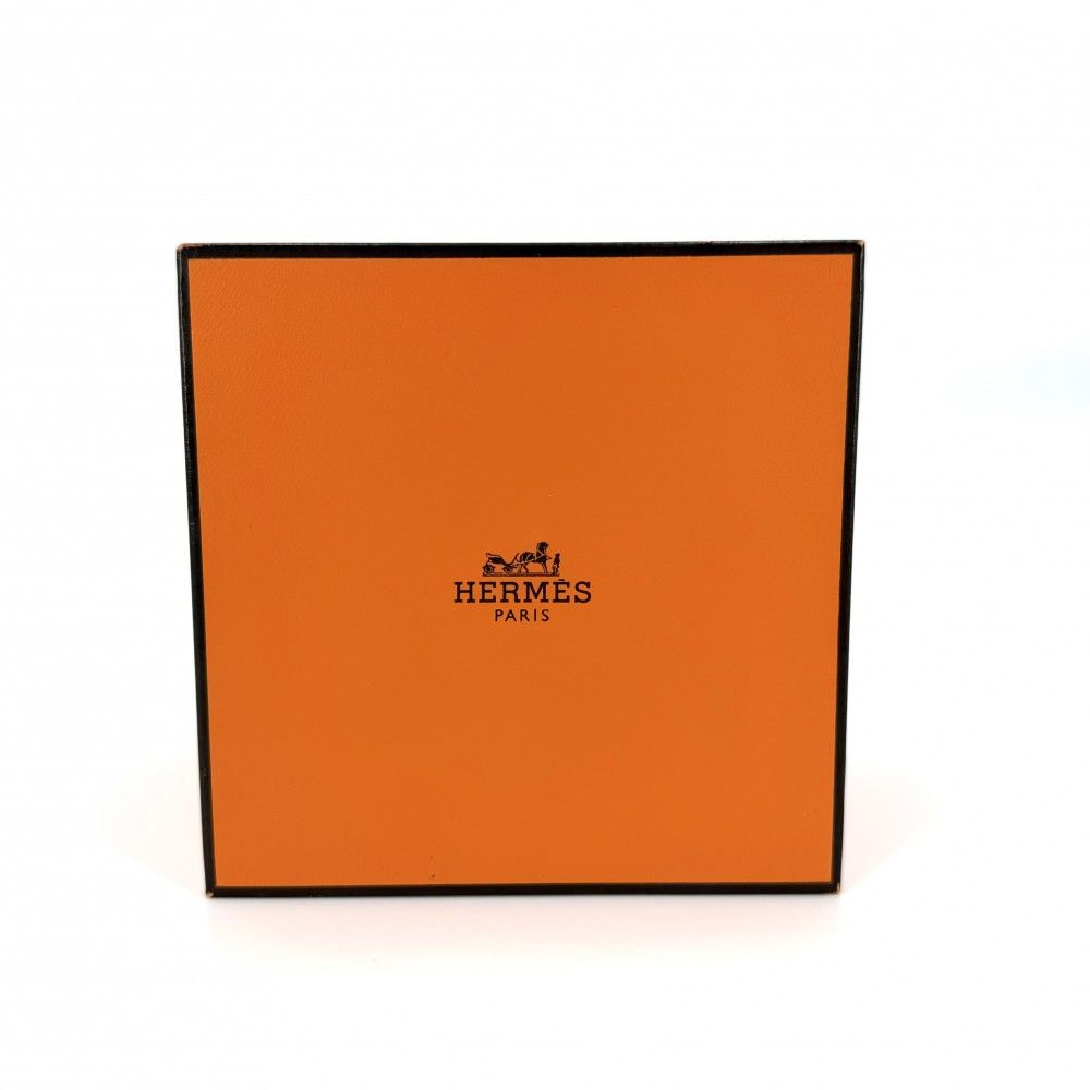 Hermes Watch Clipper Motif Date SS Quartz Stainless Steel Silver Gold — view 9
