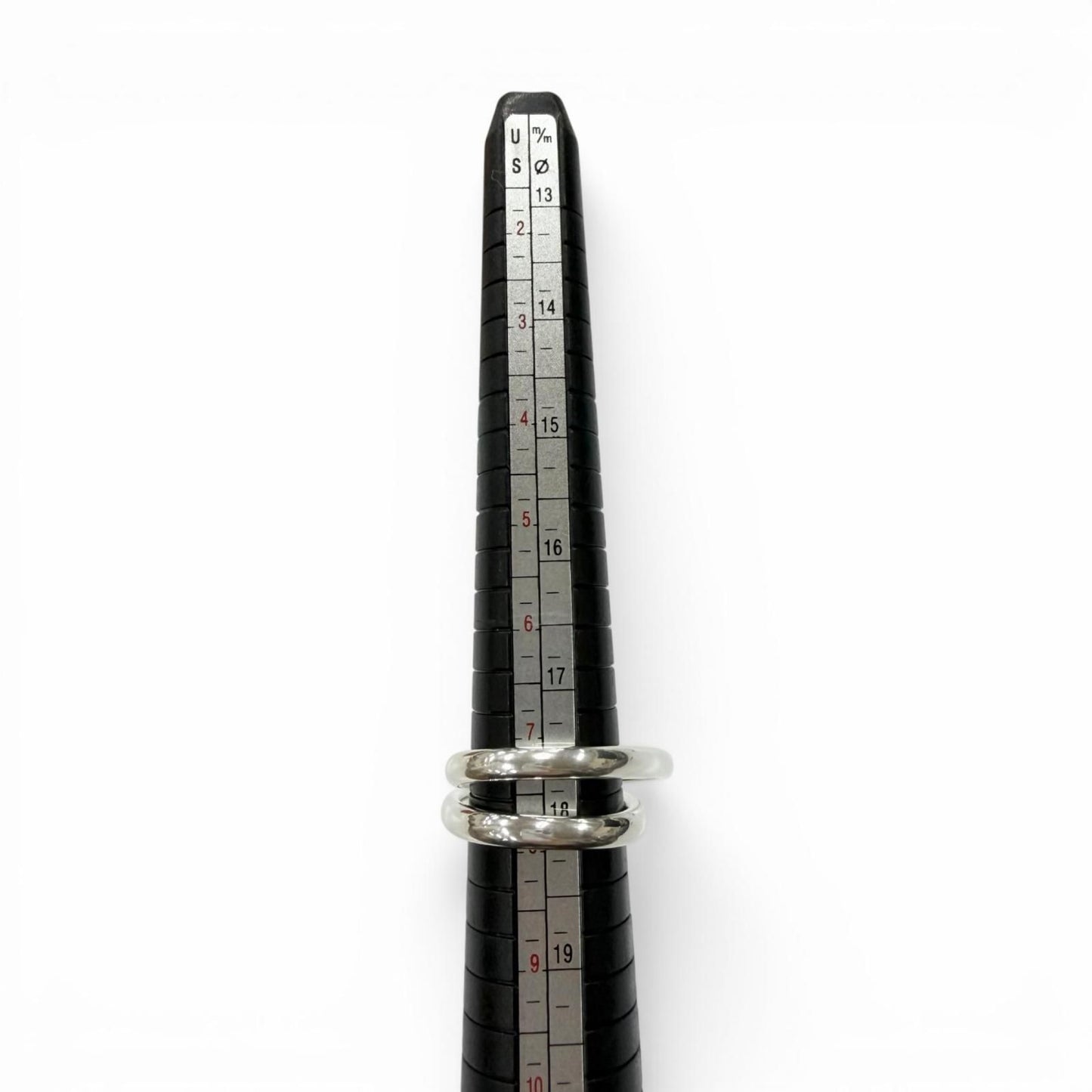 Hermes Chaine D'ancre Punk Triple Ring Silver — view 7