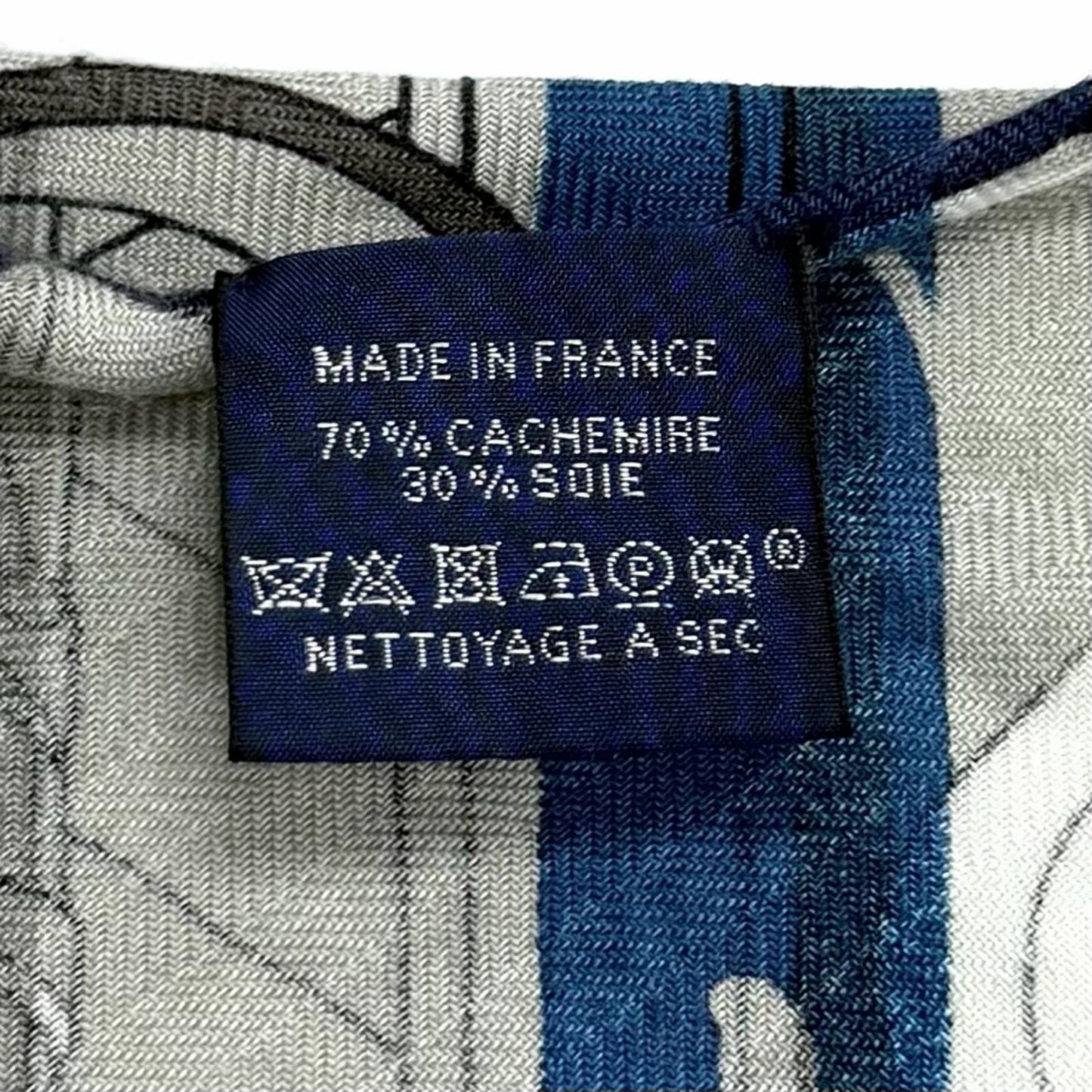 Hermes Losange Panoplie Equestre Equestrian Equipment Set Cashmere Silk Blend — view 8