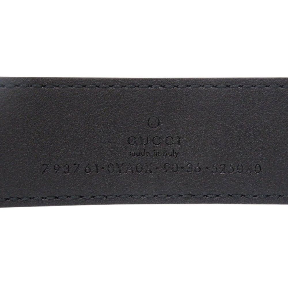 Gucci Leather Black Belt — view 6