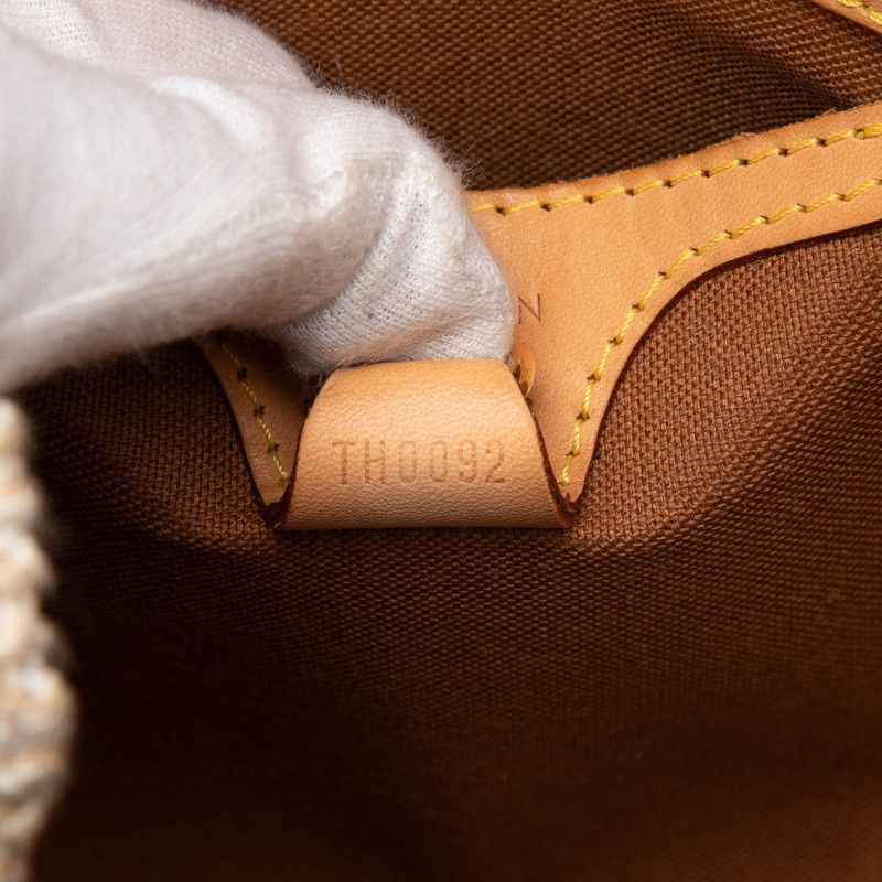 Louis Vuitton Monogram Ellipse PM Handbag Brown Leather — view 6