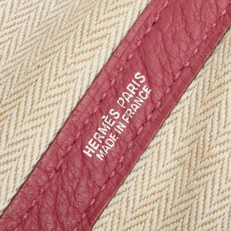 Hermes Garden Party PM Tote Pink Negonda — view 9