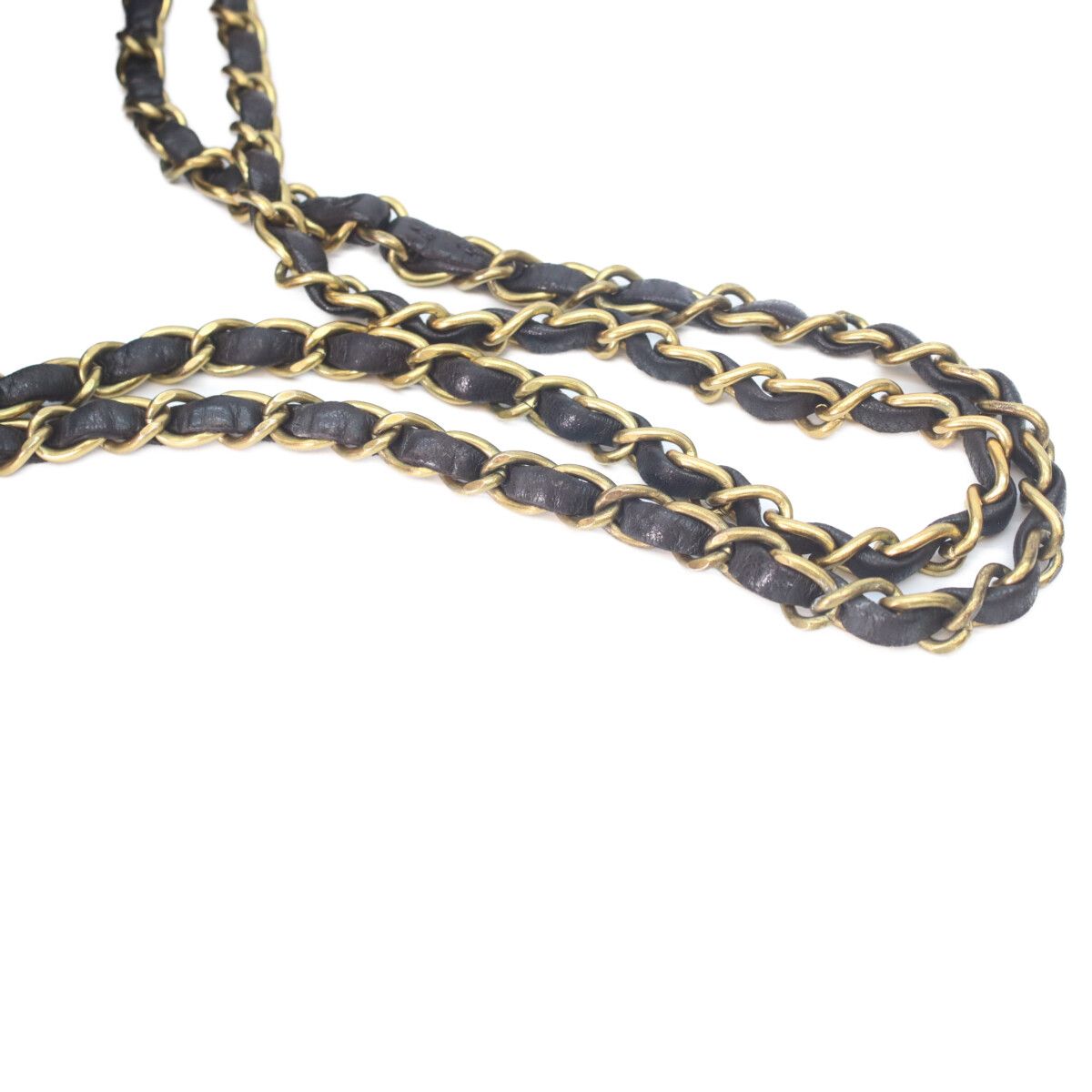 Chanel Black Lambskin Gold Quilted 25 Shoulder Bag — view 9
