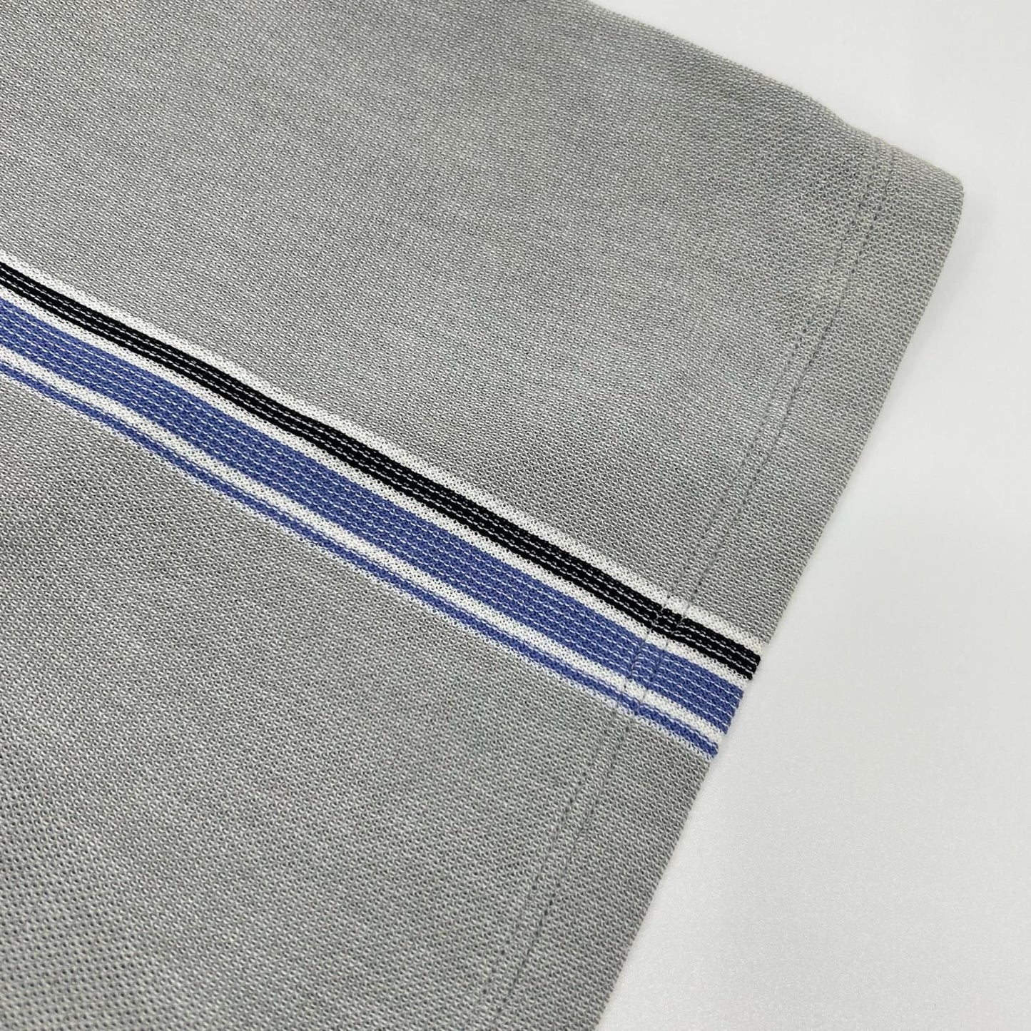 Hermes Navy Cotton 100% Short Sleeve Polo Shirt XL — view 8