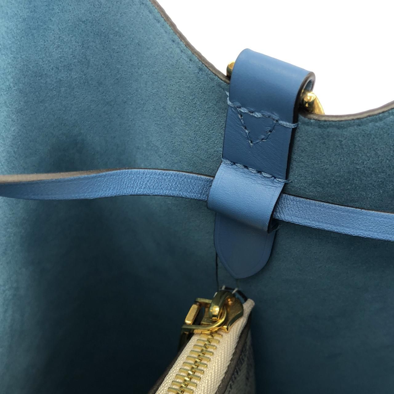 Louis Vuitton Damier Azur Neo Noe Shoulder Bag — view 8