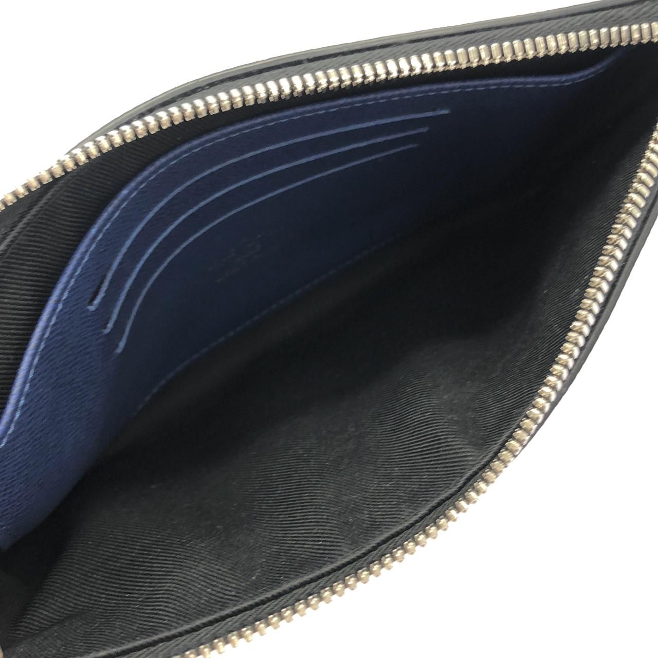 Louis Vuitton Taiga Llama Pochette Discovery PM Bag — view 7