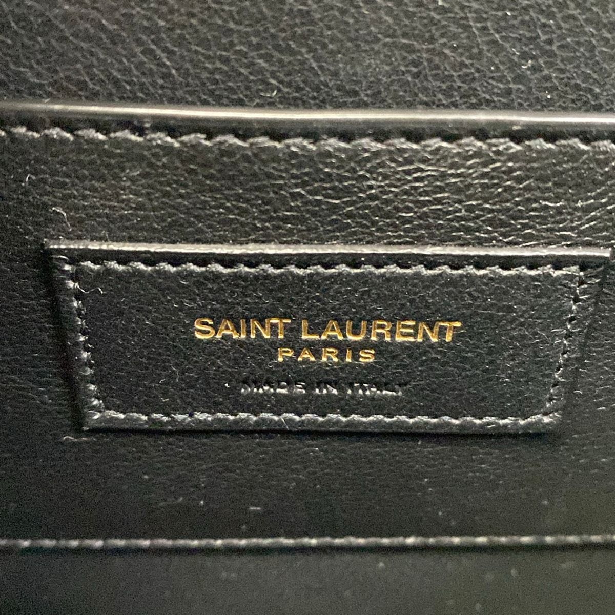 Saint Laurent Paris Shoulder Bag Solferino Small Black — view 9