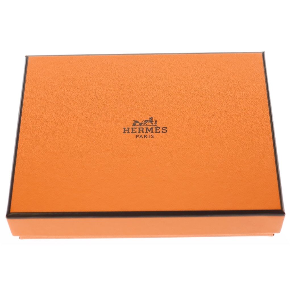 Hermes Bearn Compact Wallet Gold Brown Epsom Leather — view 6