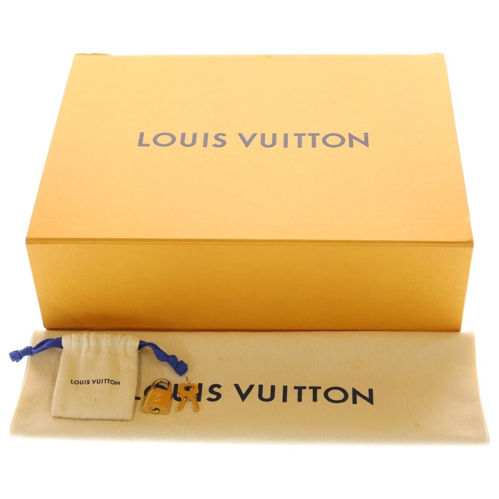 Louis Vuitton Monogram Giant Boite Chapeau Sple Shoulder Bag Brown Leather Gold — view 6