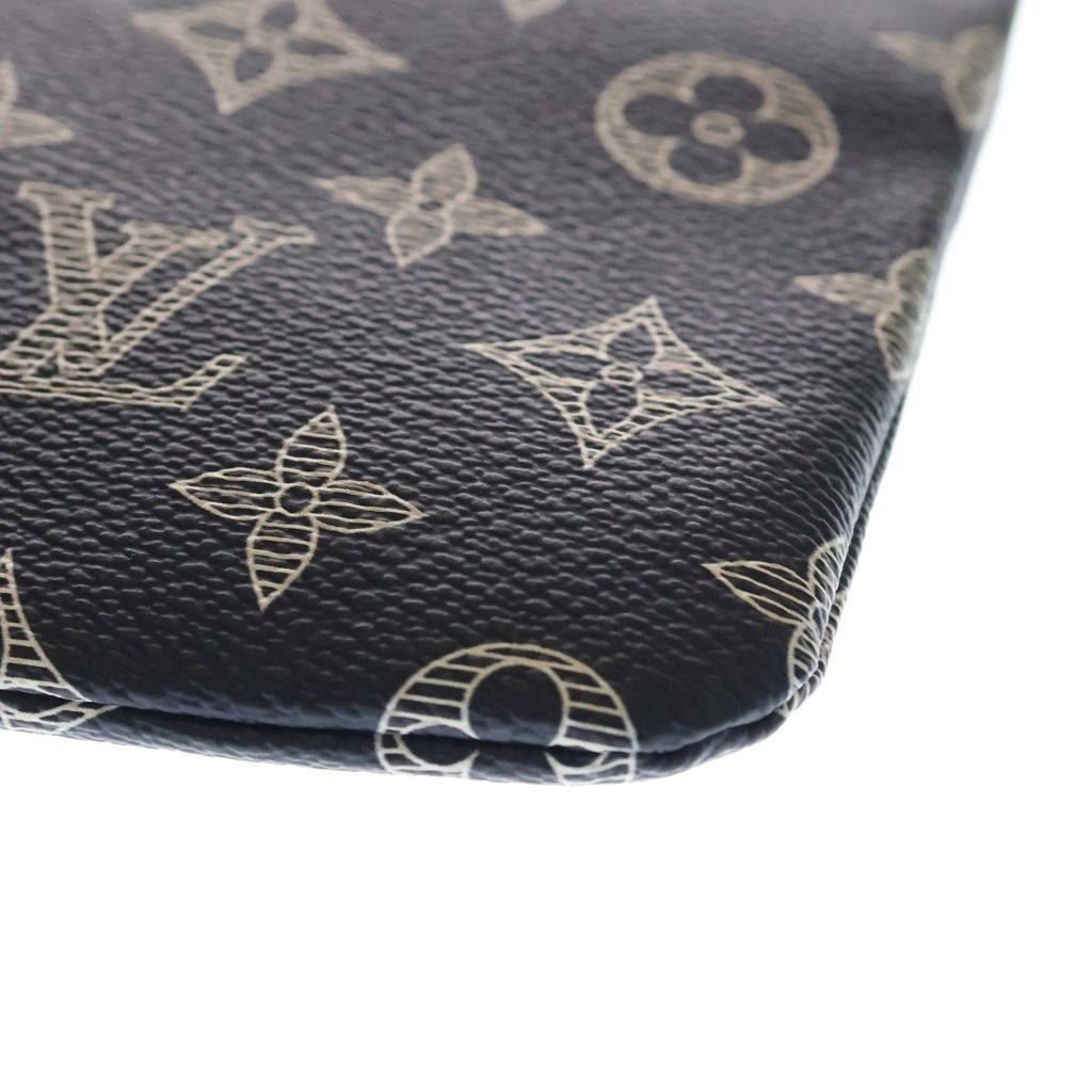 Louis Vuitton Monogram Ink Upside Down Jacket Pochette Apollo Clutch Case Pouch — view 6