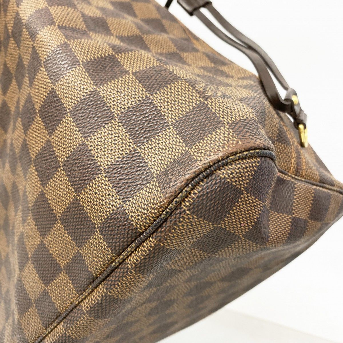 Louis Vuitton Tote Damier Saleya MM Ebene — view 9