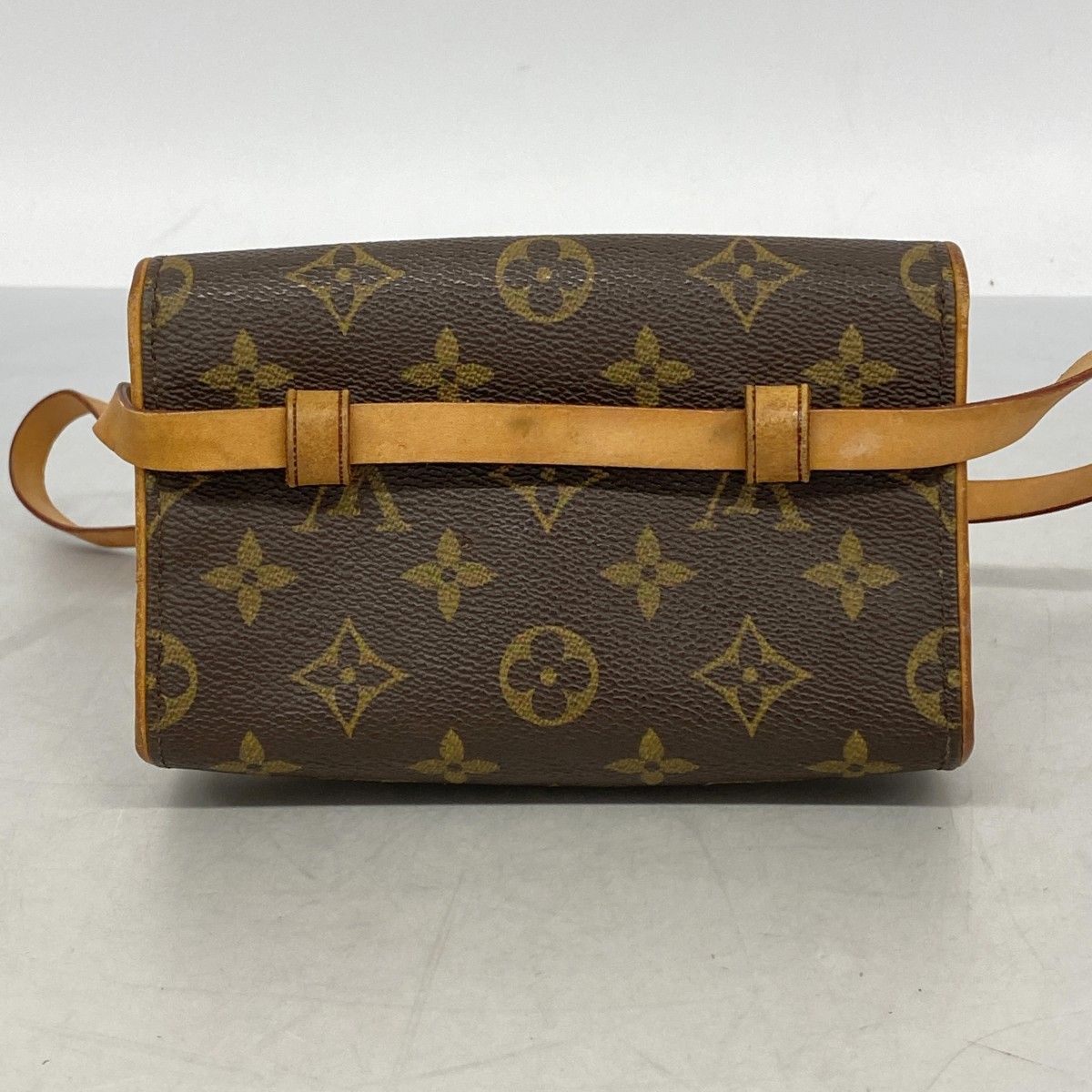 Louis Vuitton Waist Bag Monogram Pochette Florentine Brown — view 9
