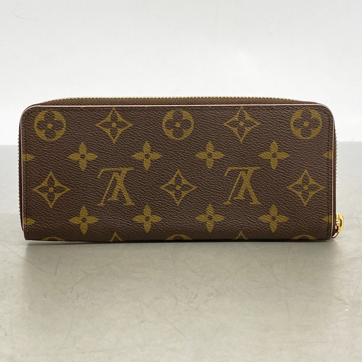 Louis Vuitton Wallet Monogram Portefeuille Clemence Flower Charm Hot Pink Cles — view 7