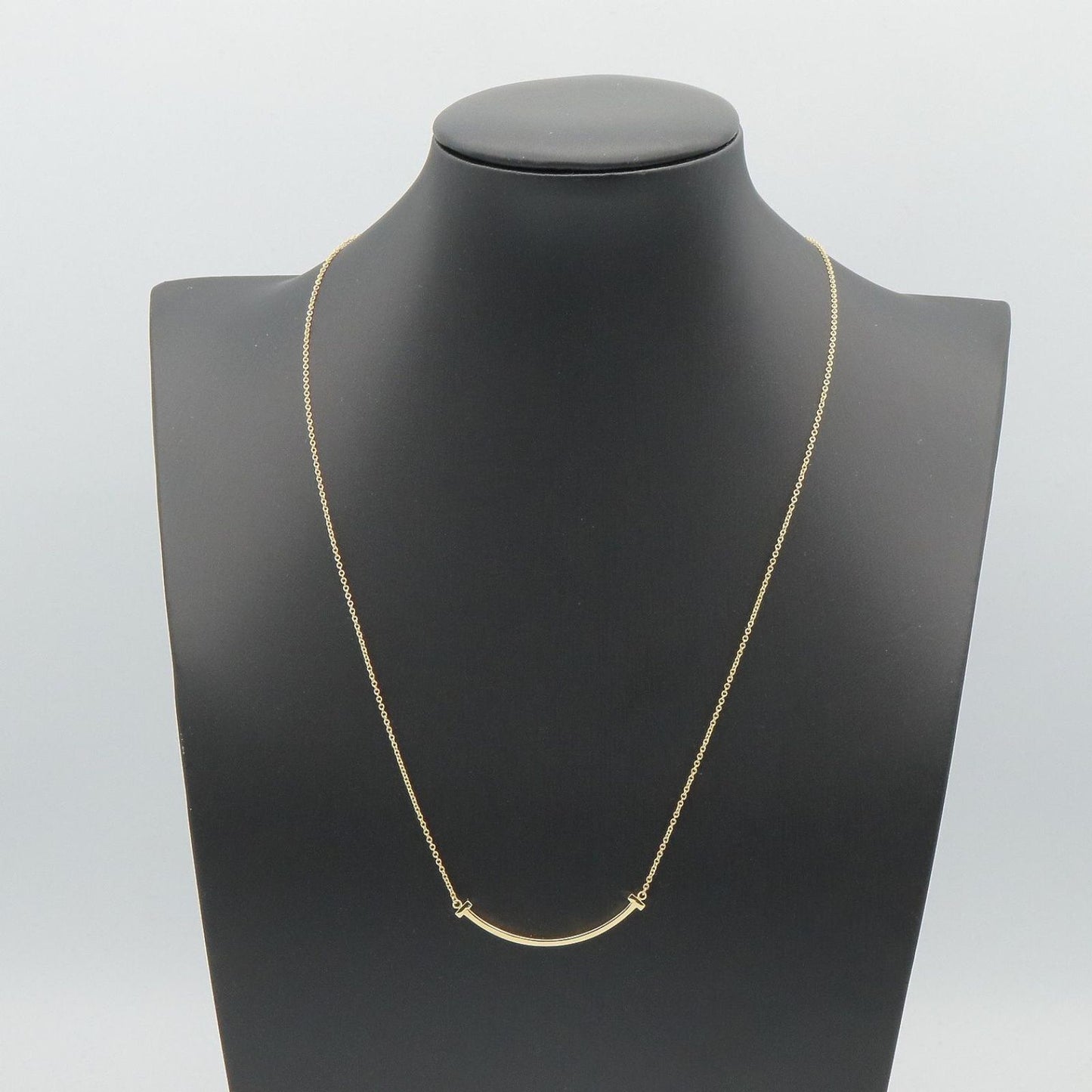 Tiffany & Co Necklace T Smile Small 40 45 cm 18k — view 5