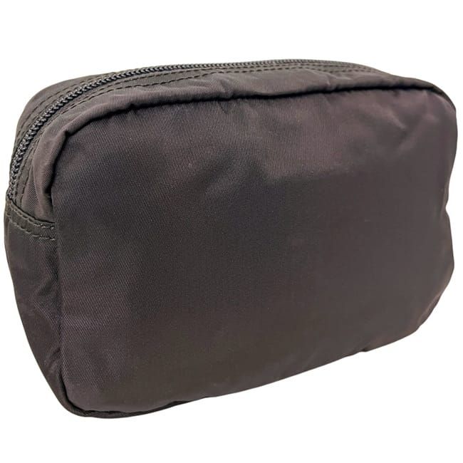 Prada Pouch Dark Brown Tessuto Case — view 9