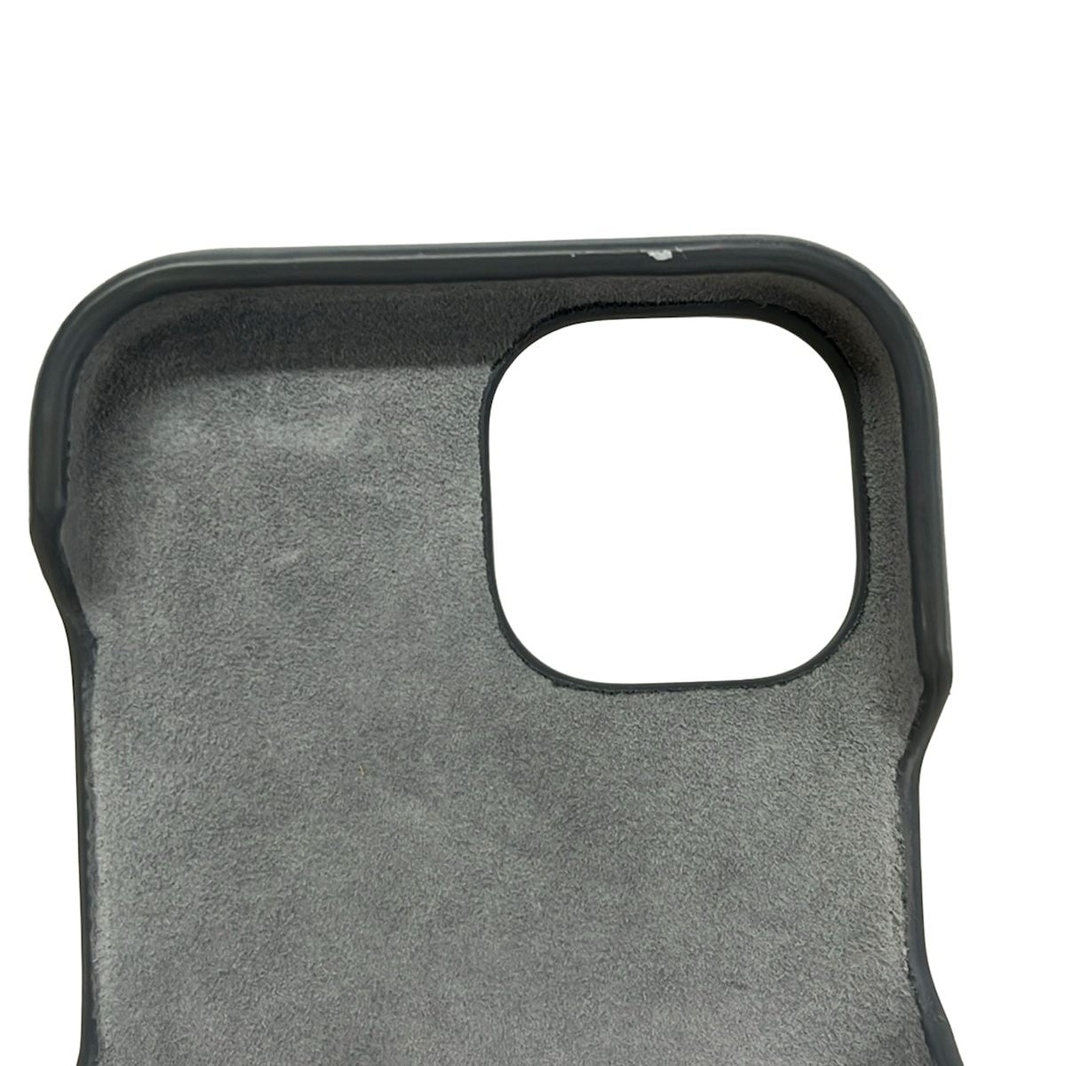 Dior Mobile Phone Case Lady Blue Gray Leather — view 5