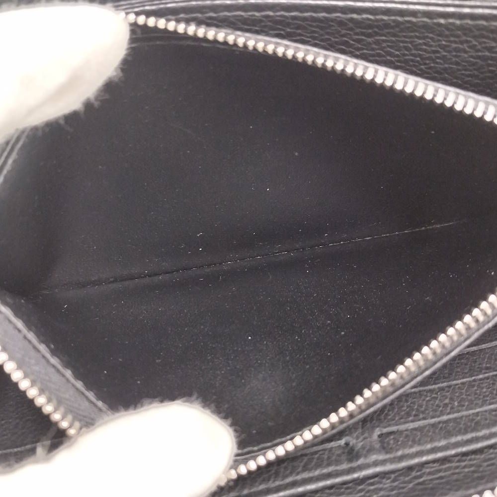 Louis Vuitton Zippy Lockme Wallet Calf Leather Noir — view 9