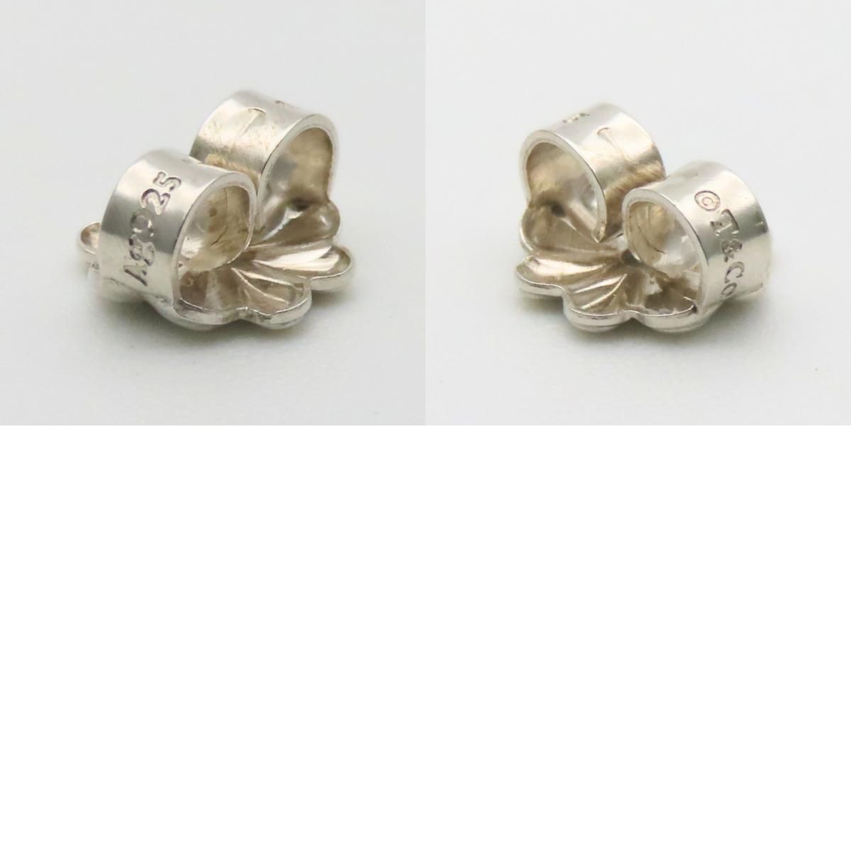 Tiffany & Co Earrings Return to Mini Love Heart 925 Sterling Silver Enamel — view 9