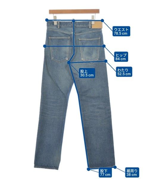Celine Denim Pants Navy — view 7