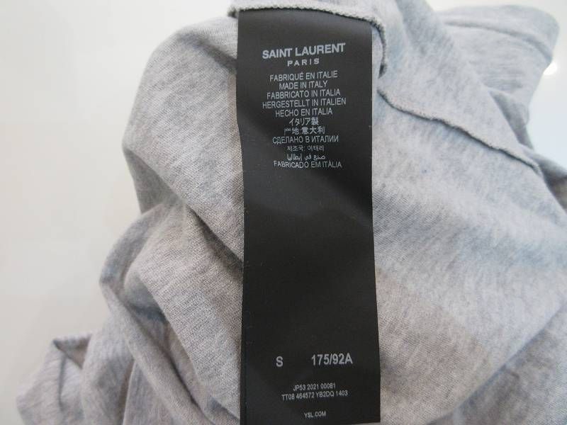 Saint Laurent Paris Short Sleeve T-Shirt — view 5