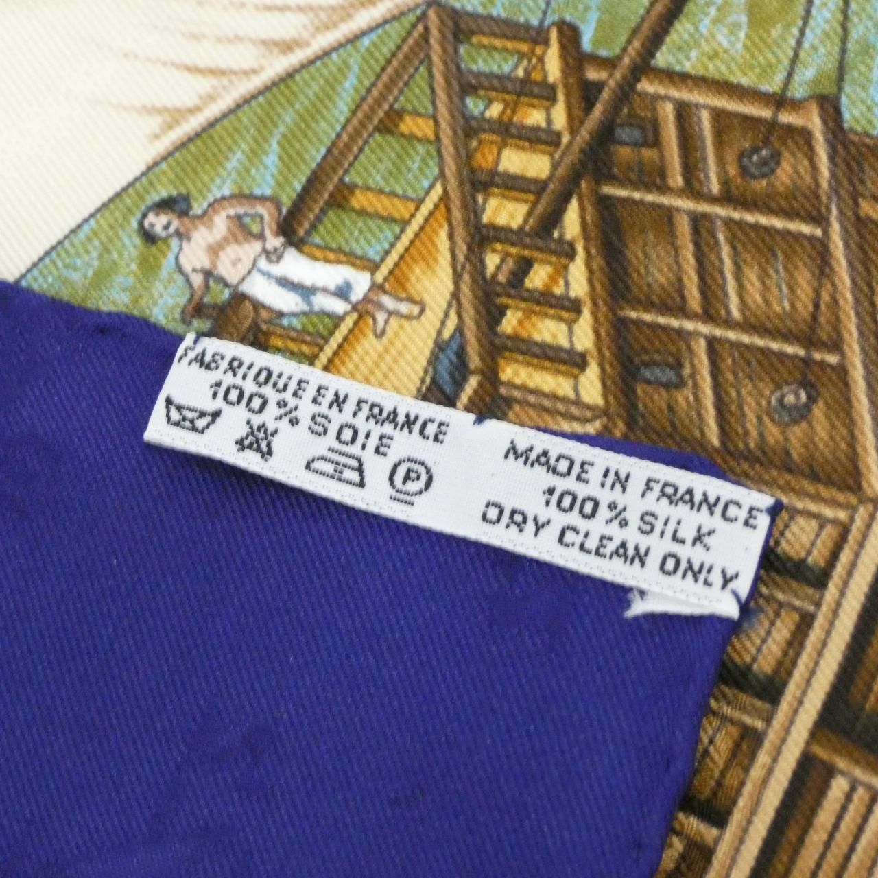 Hermes Christophe Colomb Carre Scarf — view 3