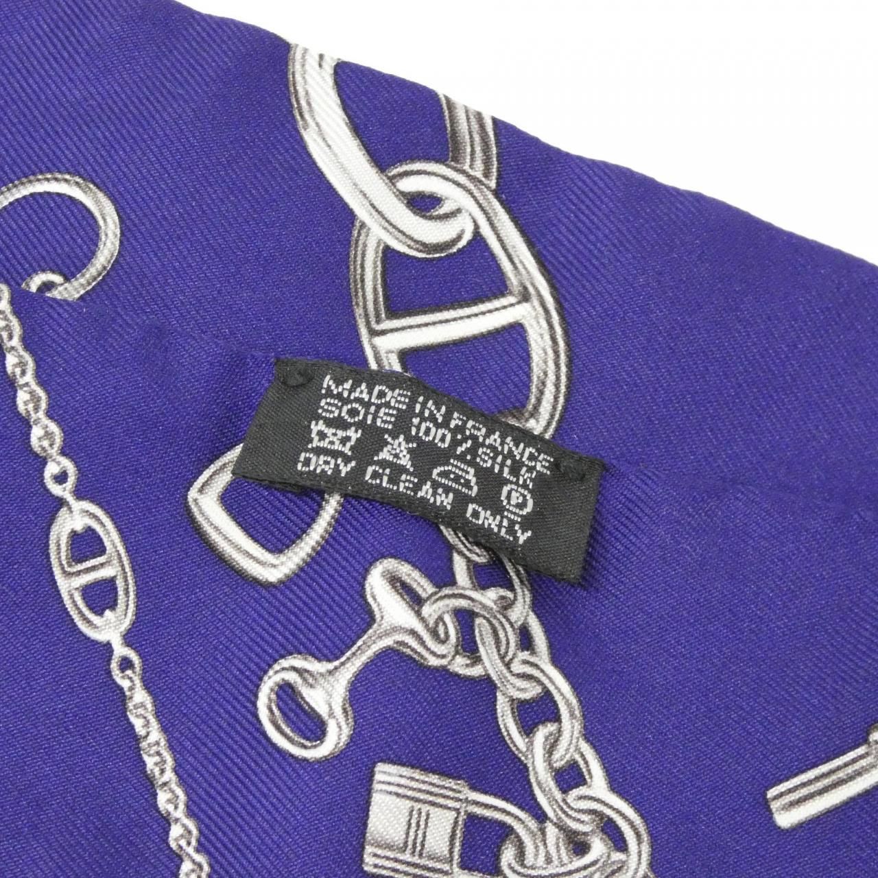 Hermes Twilly Scarf Navy — view 4