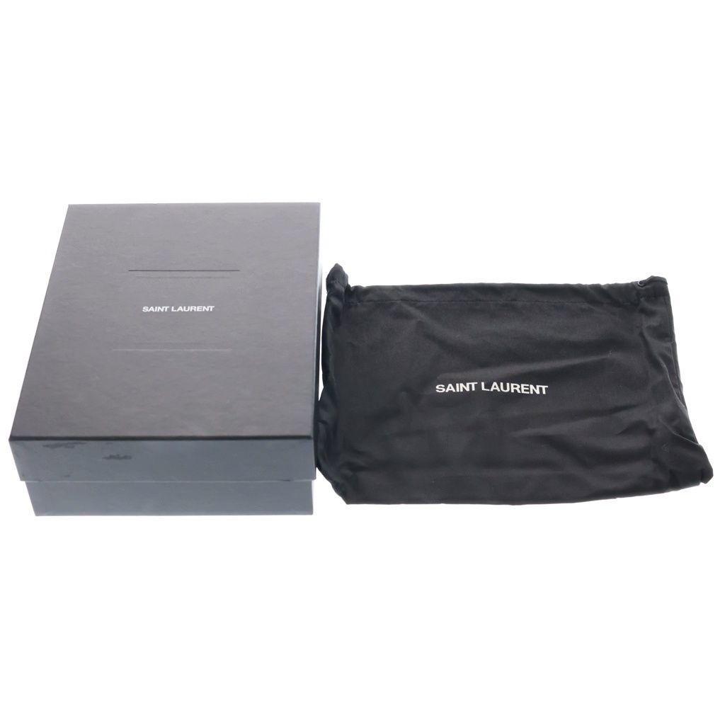 Saint Laurent Paris Lou Puffer Toy Quilted Chain Shoulder Bag Beige Lambskin — view 7