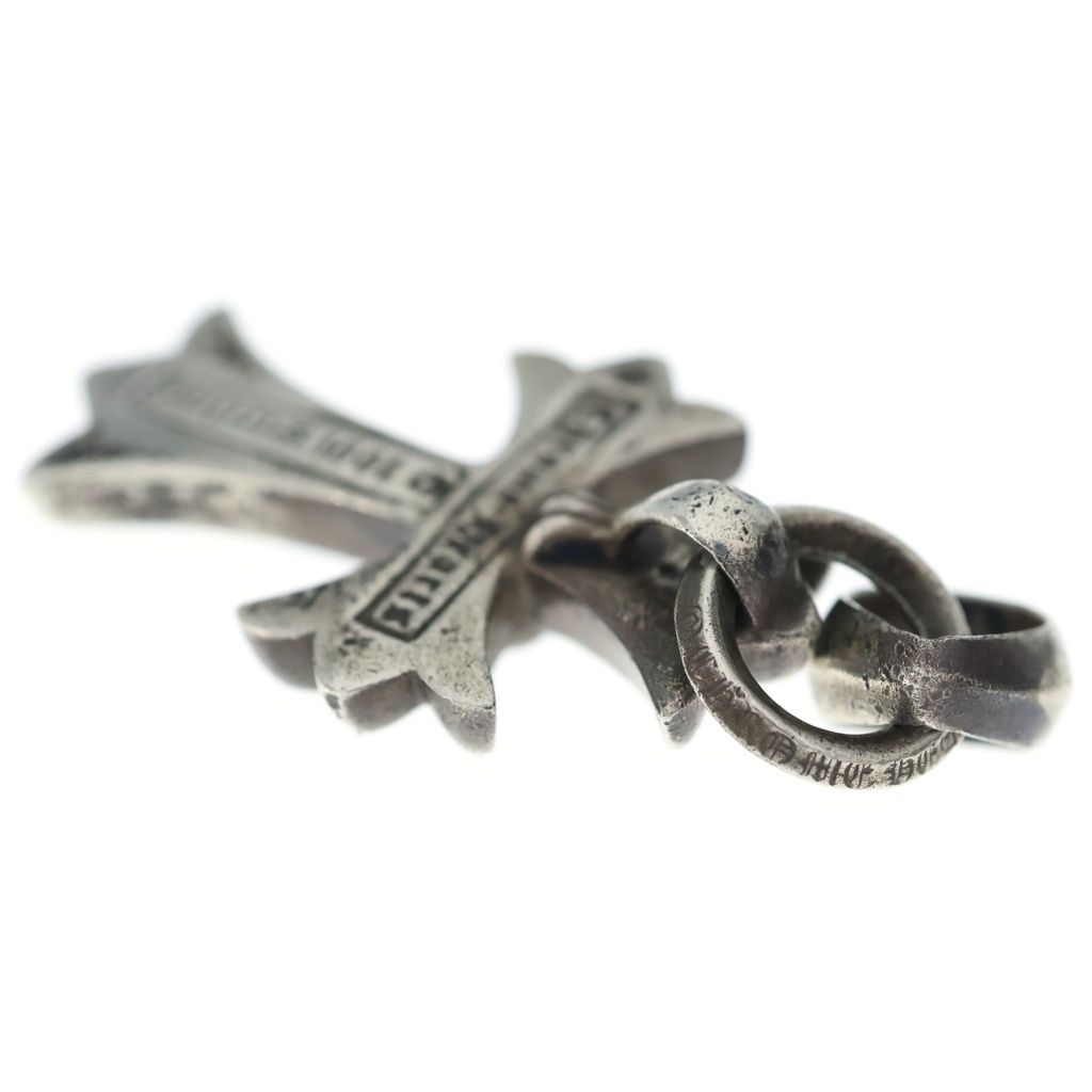 Chrome Hearts CH Crs Sml Bale Small CH Cross Pendant Top Silver — view 6