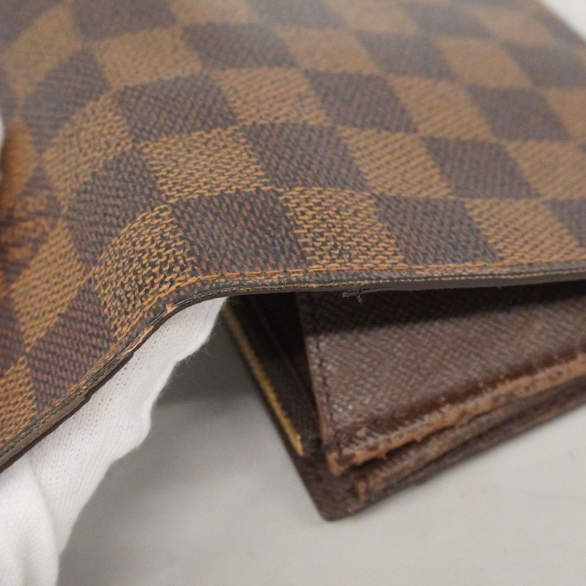 Louis Vuitton Wallet Damier Pochette Porte-Monnaie Cles Ebene — view 9