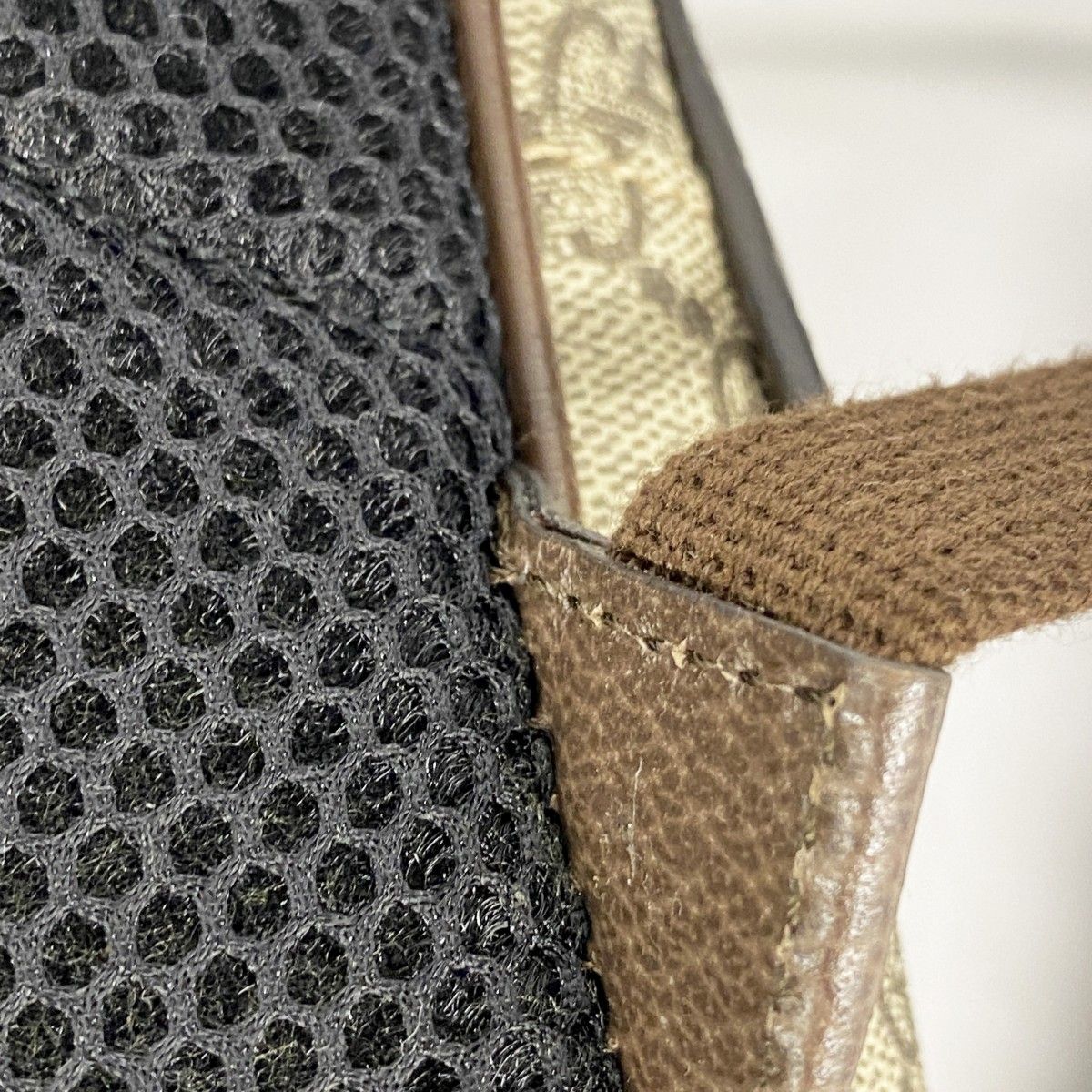 Gucci Backpack Ophidia Beige Brown Gold — view 9