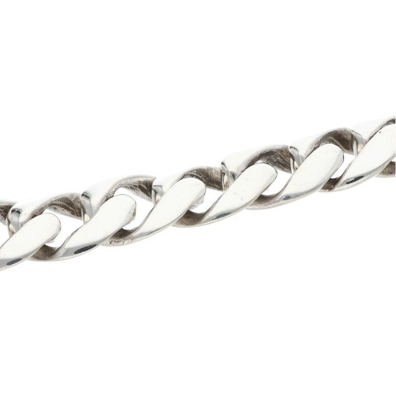 Chrome Hearts ID Floral Crs Cross ID Classic Silver Bracelet — view 5