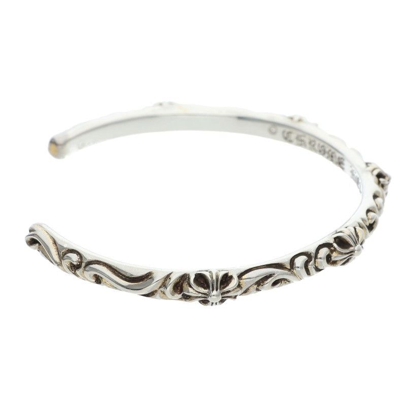 Chrome Hearts Bangle Sbt Band Silver Bracelet — view 5