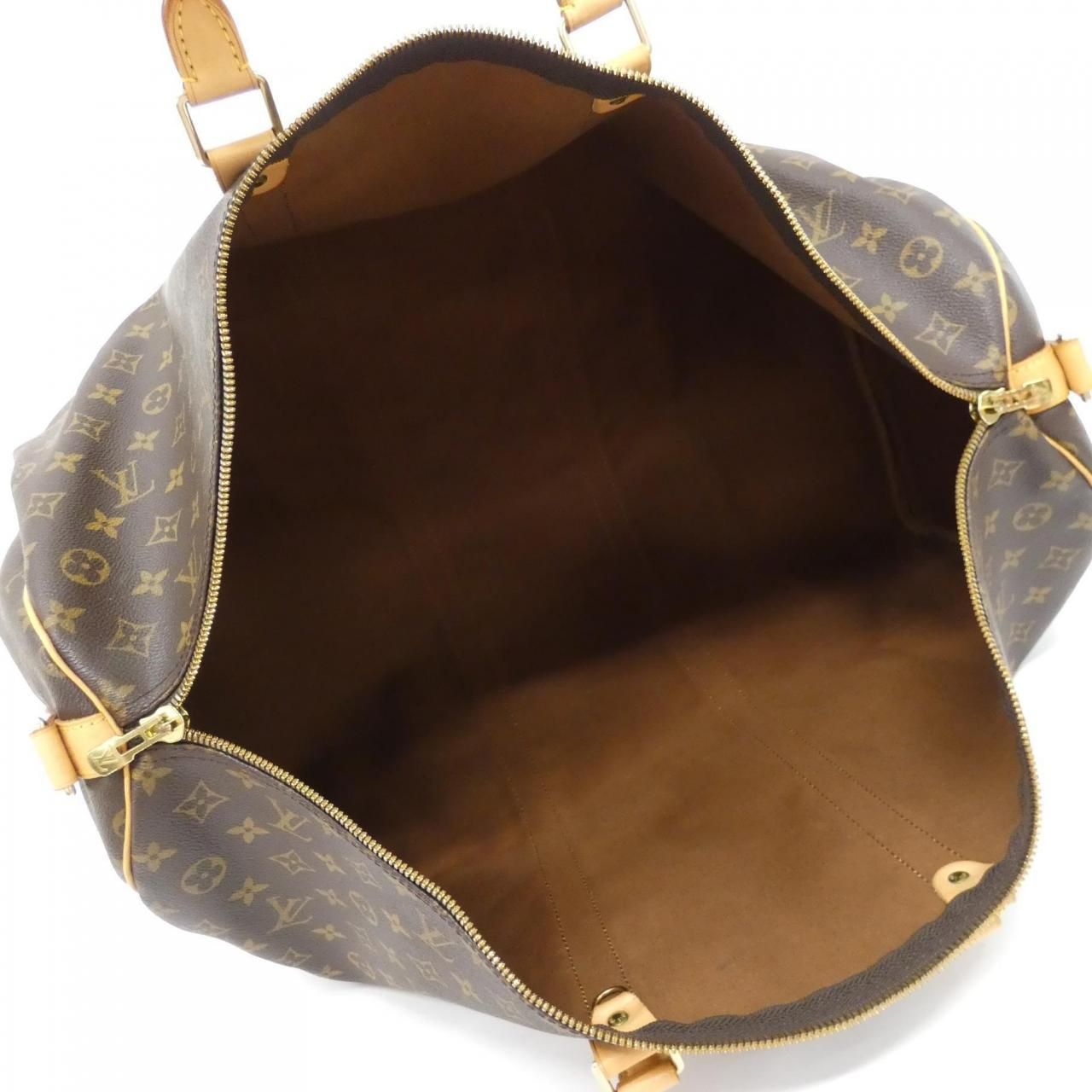 Louis Vuitton Monogram Keepall Bandouliere 60 cm Boston Bag — view 9